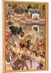 Akbar's Triumphant Entry into Surat by Farrukh