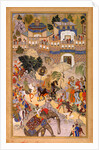 Akbar's Triumphant Entry into Surat by Farrukh