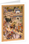Akbar's Triumphant Entry into Surat by Farrukh
