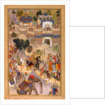 Akbar's Triumphant Entry into Surat by Farrukh