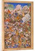 The Battle Preceding the Capture of the Fort at Bundi by Anonymous