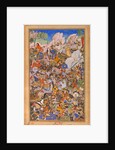 The Battle Preceding the Capture of the Fort at Bundi by Anonymous