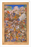 The Battle Preceding the Capture of the Fort at Bundi by Anonymous