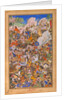 The Battle Preceding the Capture of the Fort at Bundi by Anonymous