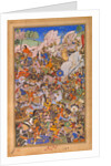 The Battle Preceding the Capture of the Fort at Bundi by Anonymous