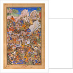 The Battle Preceding the Capture of the Fort at Bundi by Anonymous