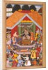 Akbar is entertained by his foster brother Azim Khan at Dipalpur by Anonymous