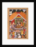 Akbar is entertained by his foster brother Azim Khan at Dipalpur by Anonymous
