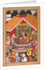 Akbar is entertained by his foster brother Azim Khan at Dipalpur by Anonymous