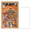 Akbar is entertained by his foster brother Azim Khan at Dipalpur by Anonymous