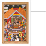 Akbar is entertained by his foster brother Azim Khan at Dipalpur by Anonymous