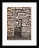 Doorway and window of Teampull Molaise by R Welch