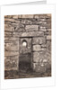 Doorway and window of Teampull Molaise by R Welch