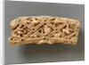 Head of tau-cross carved with Zodiac motives by Unknown