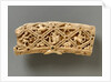 Head of tau-cross carved with Zodiac motives by Unknown