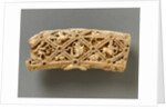 Head of tau-cross carved with Zodiac motives by Unknown