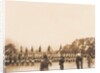 A march past of the First Life Guards at the unveiling ceremony of the Queen Victoria Memorial by Benjamin Stone