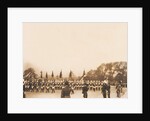 A march past of the First Life Guards at the unveiling ceremony of the Queen Victoria Memorial by Benjamin Stone