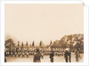 A march past of the First Life Guards at the unveiling ceremony of the Queen Victoria Memorial by Benjamin Stone