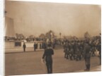 A march past by Yeoman Warders at the unveiling ceremony of the Queen Victoria Memorial by Benjamin Stone