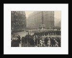The funeral of the Right Hon. the Late W E Gladstone outside Westminster Abbey by S.B. Bolas