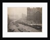 Procession of King Edward VII past Westminster Cathedral to his first State Opening of Parliament by S J Beckett