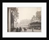 Street scene with coronation stands and street decorations in Westminster erected for the Coronation of King Edward VII by Benjamin Stone