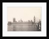 Houses of Parliament seen from across the Thames by Benjamin Stone