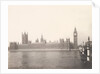Houses of Parliament seen from across the Thames by Benjamin Stone