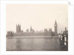 Houses of Parliament seen from across the Thames by Benjamin Stone