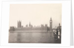 Houses of Parliament seen from across the Thames by Benjamin Stone