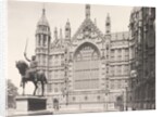 West Front of Westminster Hall, Houses of Parliament by Benjamin Stone