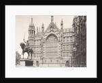 West Front of Westminster Hall, Houses of Parliament by Benjamin Stone