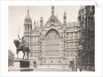West Front of Westminster Hall, Houses of Parliament by Benjamin Stone