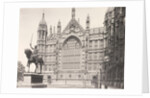 West Front of Westminster Hall, Houses of Parliament by Benjamin Stone