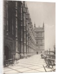 The Terrace at Houses of Parliament overlooking the Thames by Benjamin Stone