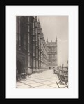 The Terrace at Houses of Parliament overlooking the Thames by Benjamin Stone