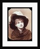Maude Branscombe wearing a feather-plumed hat by Elliott & Fry
