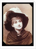 Maude Branscombe wearing a feather-plumed hat by Elliott & Fry