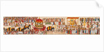 Scroll painting depicting Krishnaraja Wadiyar and Raja of Mysore leading a religious procession in honour of the god Shiva by Anonymous