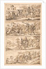 Sketch of scenes by William Kent