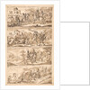 Sketch of scenes by William Kent