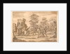 Prince Arthur slays the Giant Orgoglio and releases the Redcross knight by William Kent