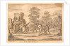 Prince Arthur slays the Giant Orgoglio and releases the Redcross knight by William Kent