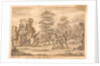 Prince Arthur slays the Giant Orgoglio and releases the Redcross knight by William Kent