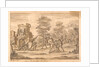 Prince Arthur slays the Giant Orgoglio and releases the Redcross knight by William Kent