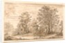 The Redcross knight and Duessa retire under two enchanted trees by William Kent