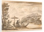 Guyon leaves the Palmer and crosses the Idle Lake with Phedria by William Kent