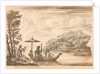 Guyon leaves the Palmer and crosses the Idle Lake with Phedria by William Kent