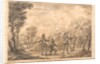 Scudamour and Arthegal fights with Britomart by William Kent